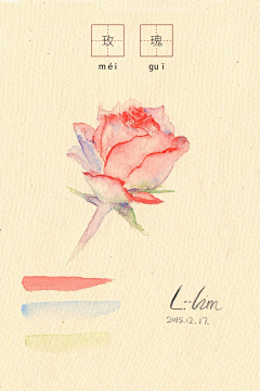 L--Delim采集到Lim水彩绘（临摹）