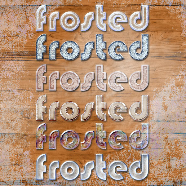 6 Frosted Styles by ...