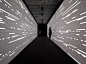 Light show, taken to a new level. ryoji ikeda / photography: fernando maiquieira www.mirabellointeriors.com