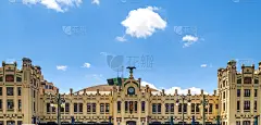 北,外立面,火车站,西班牙,北部,巴伦西亚省,中间部分,城镇景观,建筑特色,普林西比彼奥