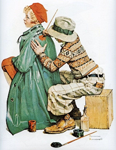 T哦X采集到Norman rockwell