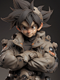 Manjusakas__Son_Goku_the_anime_character_on_heavy_armor_in_the__42f60243-d15d-485d-ae87-cf6103734963