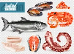 海鲜美食  - 源文件下载【酷图网】海鲜美食,海鲜,墨鱼,八爪鱼,青口,鱼子酱,美食,矢量美食,卡通美食,手绘美食,美食插画,对虾,红虾,矢量虾,卡通虾,手绘虾,虾插画,熟虾,矢量熟虾,卡通熟虾,手绘熟虾,肉类,鱼片,鱼,矢量鱼,卡通鱼,手绘鱼,鱼插画,海洋生物,矢量海洋生物,卡通海洋生物,手绘海洋生物,海洋生物插画
