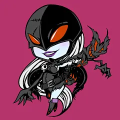 童年的记忆~ 女恶魔兽 eno插画 房地产插画