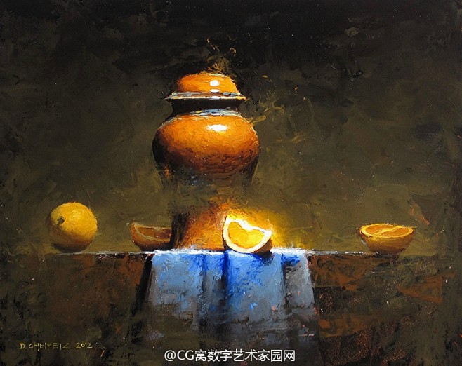 David Cheifetz 静物油画