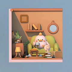 一笺安-采集到c4d