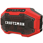 Craftsman 20-Volt Max Cordless Jobsite Bluetooth Speaker Cmcr001b-10