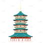 中国风-传统建筑-雷峰塔