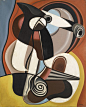 Composition (1929) by Auguste Herbin: 