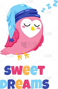 可爱的,明信片,猫头鹰,动画片,球座,肖像,壁纸,模板,自然美,睡觉