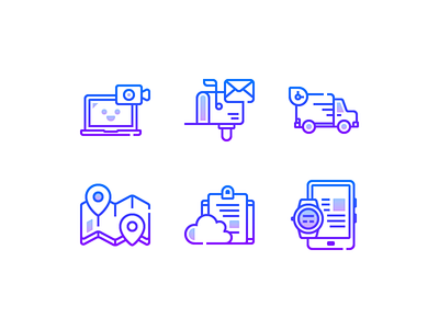 Gradient Icons