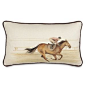 equestrian race horse Pillow: 