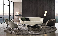 美美哒003采集到家具品牌Minotti