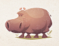Animal characters : Some vector illustrations of animal characters.