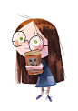 Teressa Ong @chopstickroad on Twitter shared... Late for #RoaldDahlDay but had to at least squeeze in a lil Matilda! ♥≻★≺♥