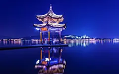 大海夜景电脑桌面壁纸下载-壁纸下载-www.pp3.cn