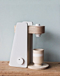 Handmade Wooden Coffee Machine