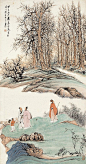 慕凌飞山水画作品欣赏