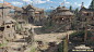 For Honor Marching Fire - Walled City, Jay-Paul Singh Mann Chaput : I was one of the environment artist on Walled City.  I joined the production of the map by the end to help out make it look good for the E3 2018 presentation.

- I did all of the battlefi