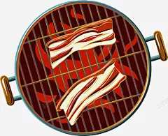 美味烧烤五花肉 页面网页 平面电商 创意素材