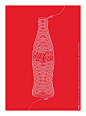 亲吻过去，可口可乐经典玻璃瓶100岁海报作品4