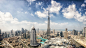 Downtown Dubai (Aerial)