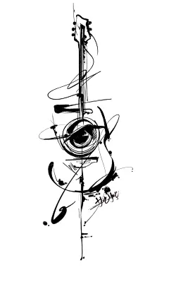 其中包括图片：速写 tattoo手稿