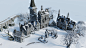 winter medieval environment