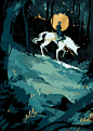 The Enchanted Forest, Viv Tanner : Illustrations for "The Enchanted Forest Fantasy Art Book".