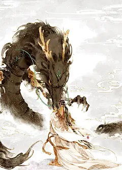 古风唯美男子原画古风耽美人物原画来自cgbook.cn (318)