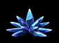 Final Fantasy Inspired Crystal, Marie-Michelle Pepin : Little prop I made in prevision of my final Beautyshots of my Fan art of Shiva from Final Fantasy XIV<br/>Rendered in Marmoset Toolbag3
