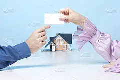 房地产,会议,股票交易员,电话卡,建筑模型,房地产公司,商务,部分,一个物体,正装