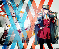 鱼轨采集到Darling in the Franxx