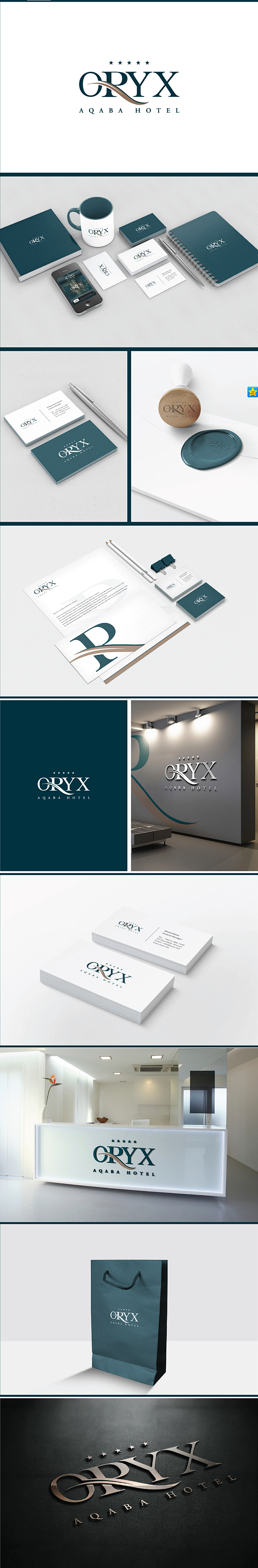 Oryx aqaba酒店品牌VI设计方案...