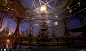 The hall of planetarium, Nastya Ermakova : 2016 XMD Challenge<br/>Making of - <a class="text-meta meta-link" rel="nofollow" href="https://80.lv/articles/vintage-journey-environment-creation/" title="https://80.l