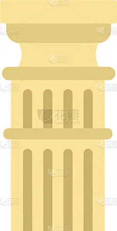 罗马,柱子,扁平化设计,计算机图标,轮廓,华丽的,登月舱,高雅,直的,希腊
