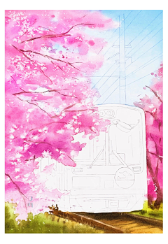 R丶神隐采集到「素材」の 手绘画作