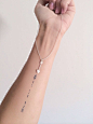 #tattoo##纹身##设计#Morse code arrow with arrow necklace: 