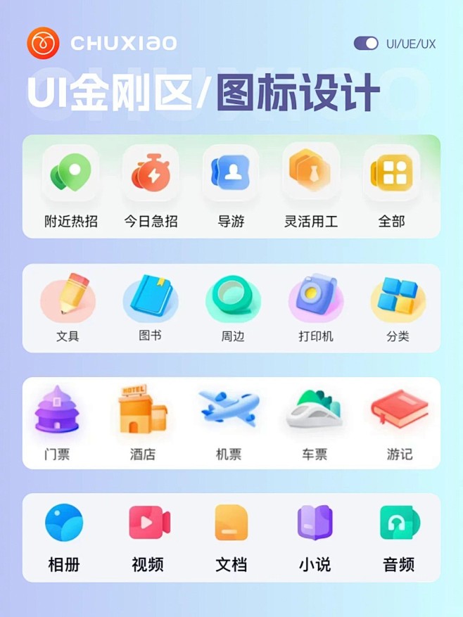 UI金刚区—图标设计 _1_天壹UI智联（24小时在线）_来自小红书网页版