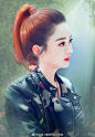 赵丽颖来自相册/转手绘/现代言情封面底图/都市总裁