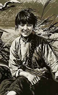 佳作欣赏｜精细的套色版画_11_会发光的笔头_来自小红书网页版
