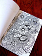 Zentangle Patterns : Creativity is allowing yourself to make mistakes. Art is knowing which ones to keep. --- Scott Adams