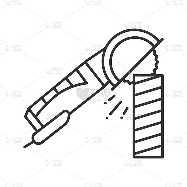 角磨机抛光木板图标