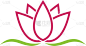 lotus flowers logo