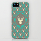 Oh Deer (white) iPhone & iPod Case