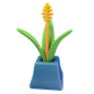 Wheat Plant 3D Illustration