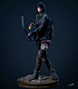 The Scavenger, David Kong : Female scavenger, inspired by concepts from The Last of Us and Tomb Raider.
With the project I've tackled some new challenges by working with Marvelous Designer.

Rendered in Marmoset Toolbag 3
Featured at: https://www.marmoset