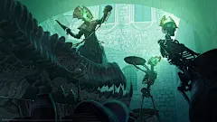 BioWare首席画师 Matt Rhodes作品欣赏 
Matt Rhodes是开发过《无冬之夜》、《质量效应》和《龙腾世纪》等游戏的BioWare公司的概念艺术指导。其造型简洁有力，色彩干净，充满故事感。


“对于有兴趣的人来说，当你设计的人物出现缺陷时会非常计较，因为开发的过程有一个内置的侵蚀机制：在审查角色时，许多利益相关者倾向于削减角色人性化的缺陷和古怪,留下多一点的“漂亮”和“安全”。如今的游戏角色，你很难分辨他们中的大多数。所以，我们非常努力地保护角色，避免他们在这种机制中受侵蚀。我们想给