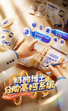 毕加索画蛋采集到电商页面