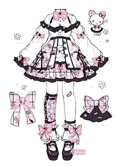 樱花系列 | oc免服 - 小红书